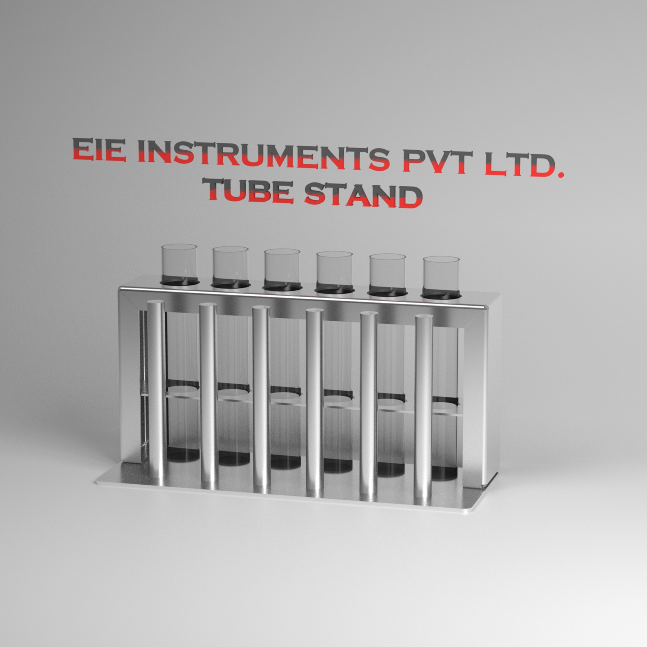 TEST TUBE STAND - S.S. - FOR 25 MM DIA X 150 MM HEIGHT TEST TUBE - FOR COPPER STRIP CORROSION TEST - ASTM D130